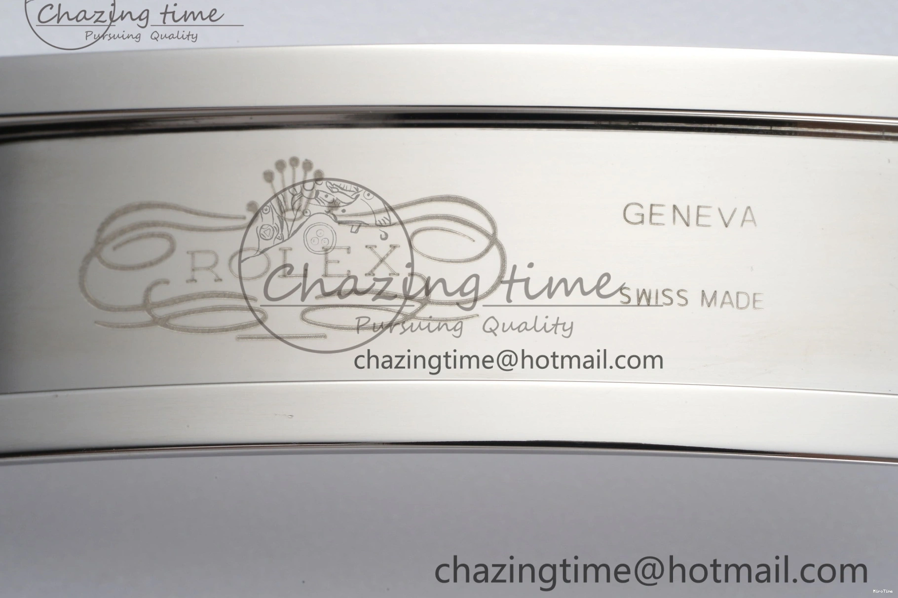 MiroTime 0423 Modern DateJust 41 SS Polished Bezel KING 1:1 Best Edition 904L Steel Blue Roman Dial on Oyster Bracelet VR 2212